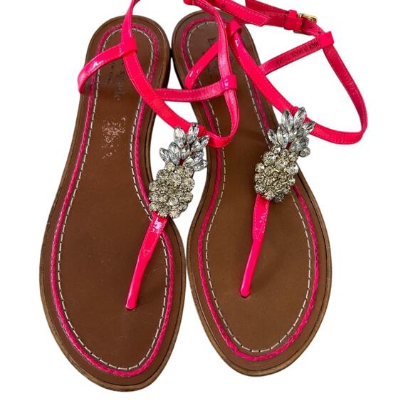 Kate Spade Women’s Pineapple Jeweled Sandals - Picture 1 of 4